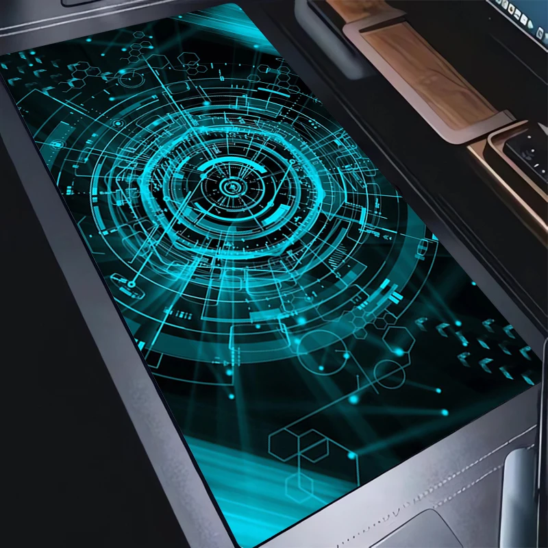 Anime Mouse Pad HD Print Iron Man Mousepad Computer Gaming Gamer Cabinet Keyboard Pad Office Laptop Accessories Rubber Desk Mat