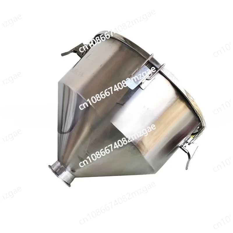 

316/304 Sanitary Food Stainless Steel Kitchen Funnel Sealing Cover Hopper Conical Filling Machine Large Diameter