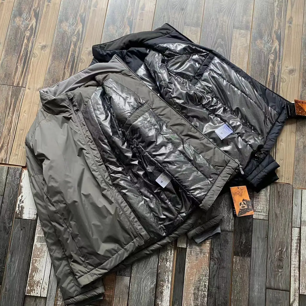 

High-End P Cotton Men's Casual Lightweight Warm Stand Collar Cotton Jaet Faionable Autumn Winter Waterproof Stand Fit