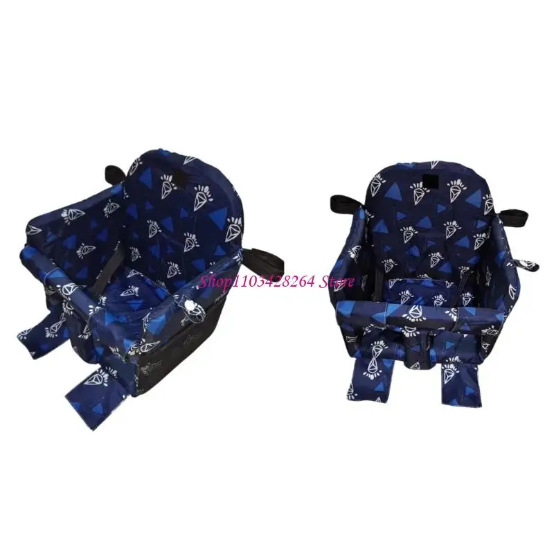Thickened Infant Car Protector For Grocery Carts High Chairs And Strollers Easy To Clean Polyester Fabric Cushion