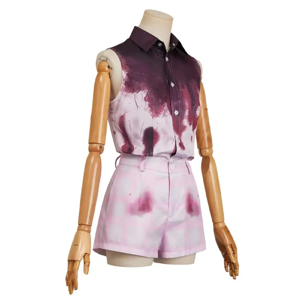 Fantasia Iris Cosplay Blood Printed Clothing Horror Movie Companion Disfraz Costume Women Female Halloween Carnival Party Cloth