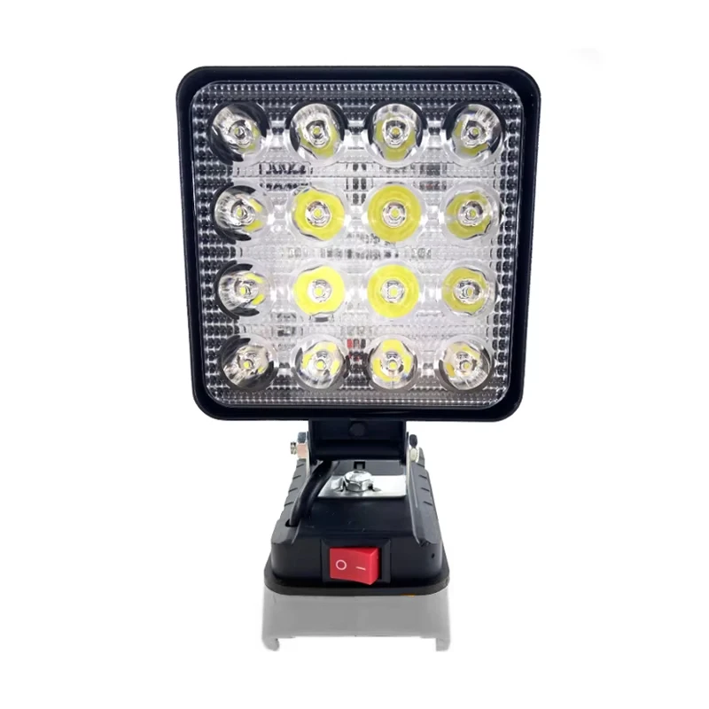 For Dewalt Tool Lamp LED Work Light Portable Flashlight Outdoor Spotlight for DEWALT 14.4V-20V Li-ion Battery DCB182 DCB200 2