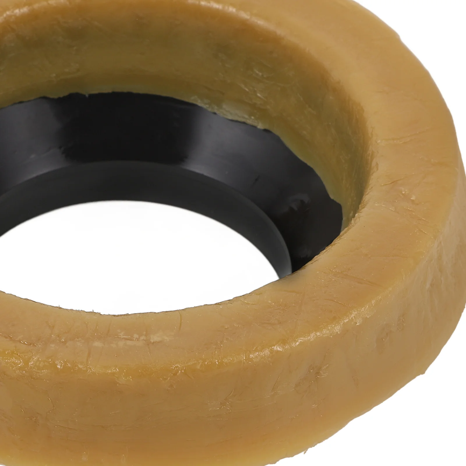 

1 Set Bowl With Flange Seal Gasket Replacement Universal Fit Sealing For Bathroom Wax Ring Durable Leakproof Easy Install Round