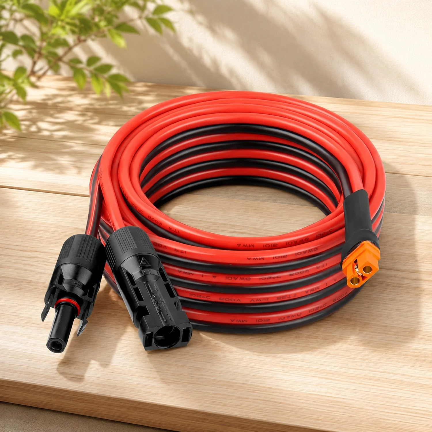 10AWG 20FT Solar to XT60i Extension Cable 3 6 10 35 50 75 100FT Heavy Duty Adapter Cable Connector XT60i Wire for Portable