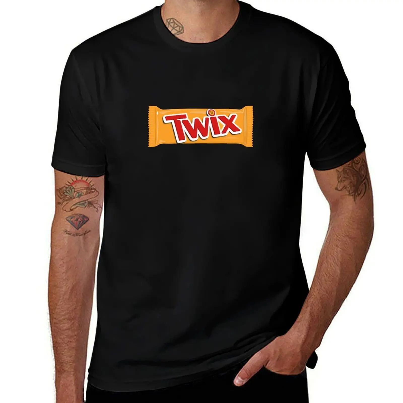

Twix T-Shirt Casual Streetwear Short Sleeve Tee