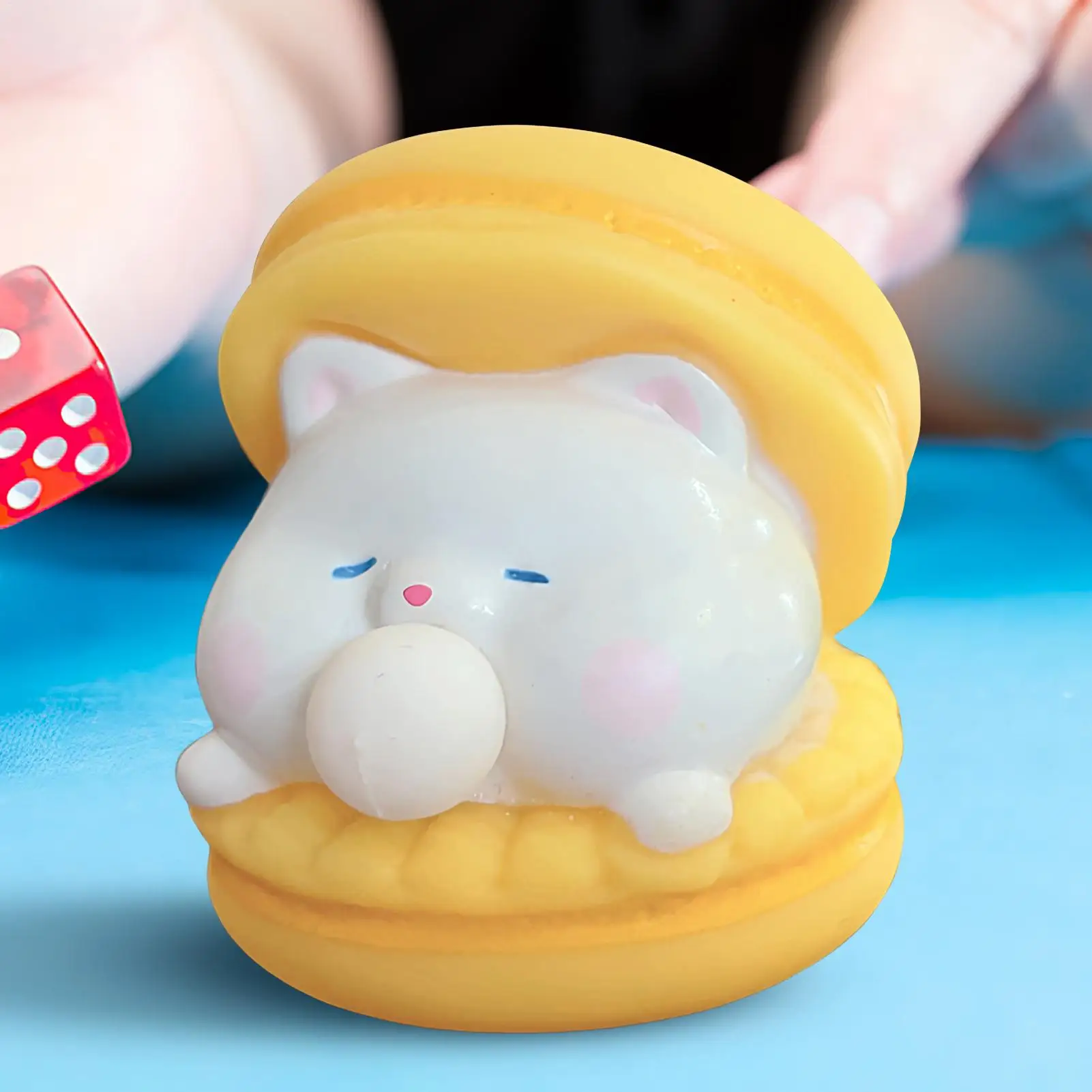 Jouets à presser doux pour enfants, anti-Stress, balles extensibles à rebond lent, sac à cadeaux, farces pour la maison de pâques