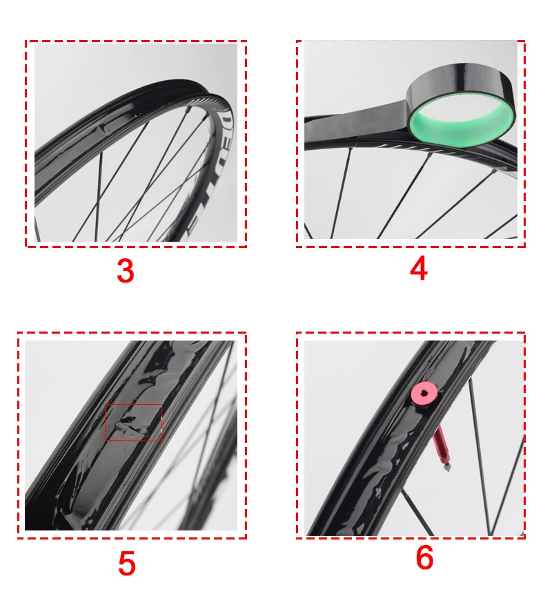 RGO Fahrrad-Reifenliner, Vakuum-Reifenpolster, MTB Tubeless Felgenbänder 20-37MM, Rennrad, Fiets, Wiel, Outdoor-Radfahren, Reifenwerkzeugteile – Detail 9