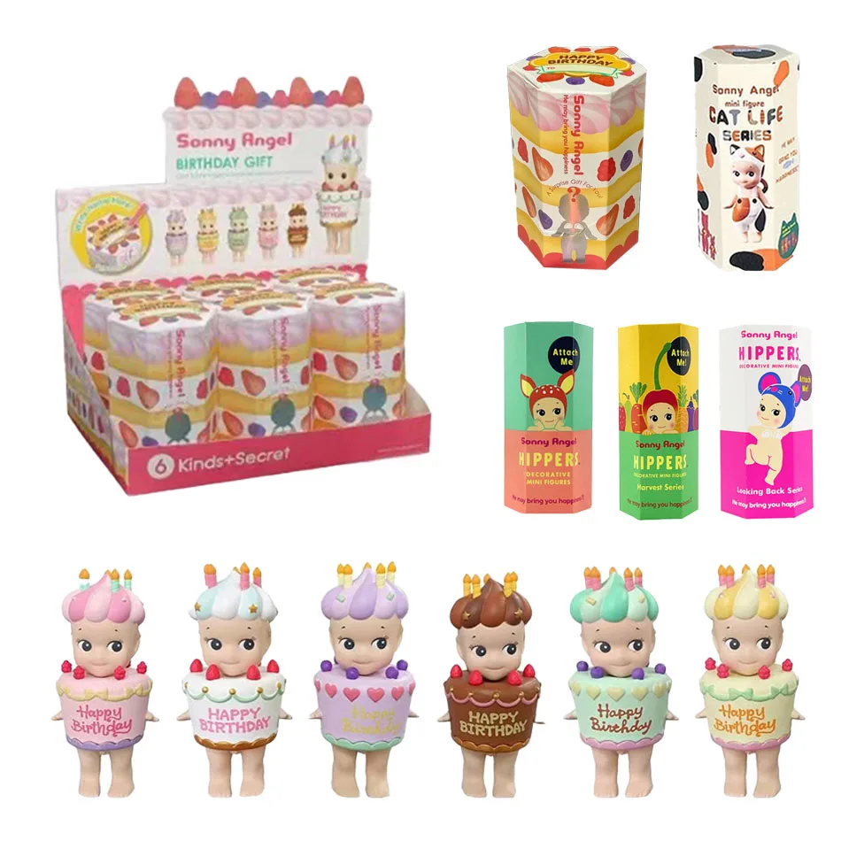 Hot Random Send Sonny Angel Dreaming Series Mini Anime Figures Ornaments Dolls Fans Children Christmas Birthday Gifts