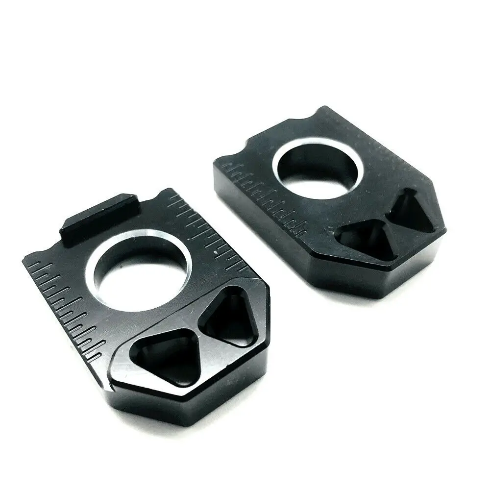 Motorcycle CNC Rear Chain Adjuster Axle Blocks Tensioner Blocks Cover For SUZUKI  DR-Z 400SM DRZ400SM DRZ 400 SM 2005-2021