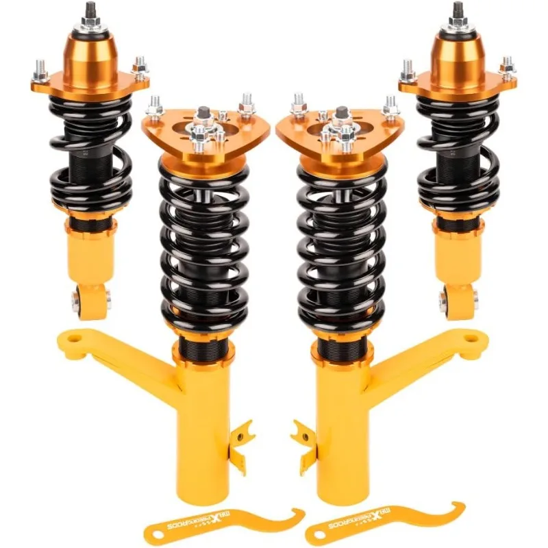 

maXpeedingrods Coilovers for Element 2003-2011, Height Adjustable Coilovers Suspension Kit Struts, Coil Spring Shock Absor