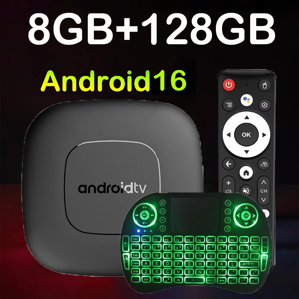 t1-android-16スマートtvボックス-2026-8k-8gb-12gbセットトップボックス-h313-bluetooth-60-av1-googleアシスタント音声リモコン-wifi-5gセットトップボックス