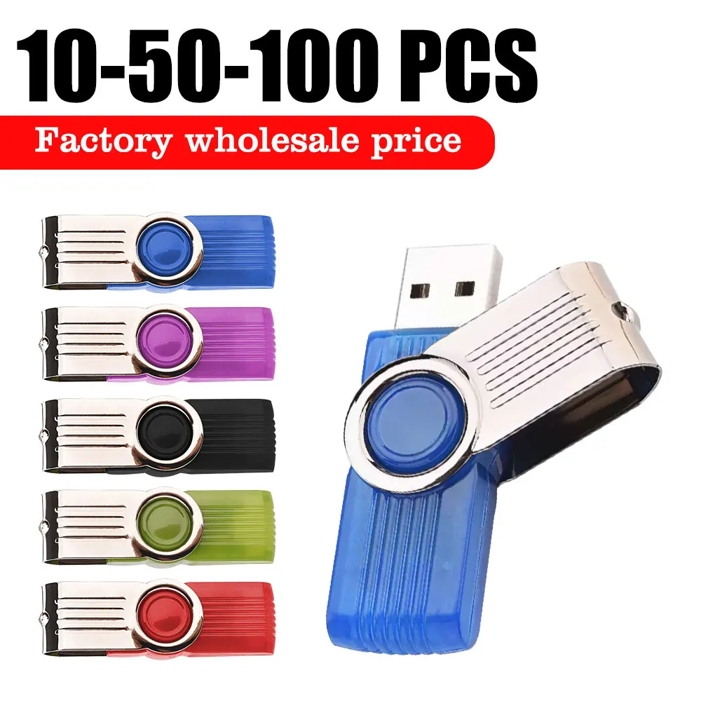 

10/50/100 шт./лот USB-флеш-накопитель 128 ГБ, бесплатный флэш-накопитель, 64 ГБ, креативный подарок, портативный флэш-накопитель 32 ГБ, небьющийся