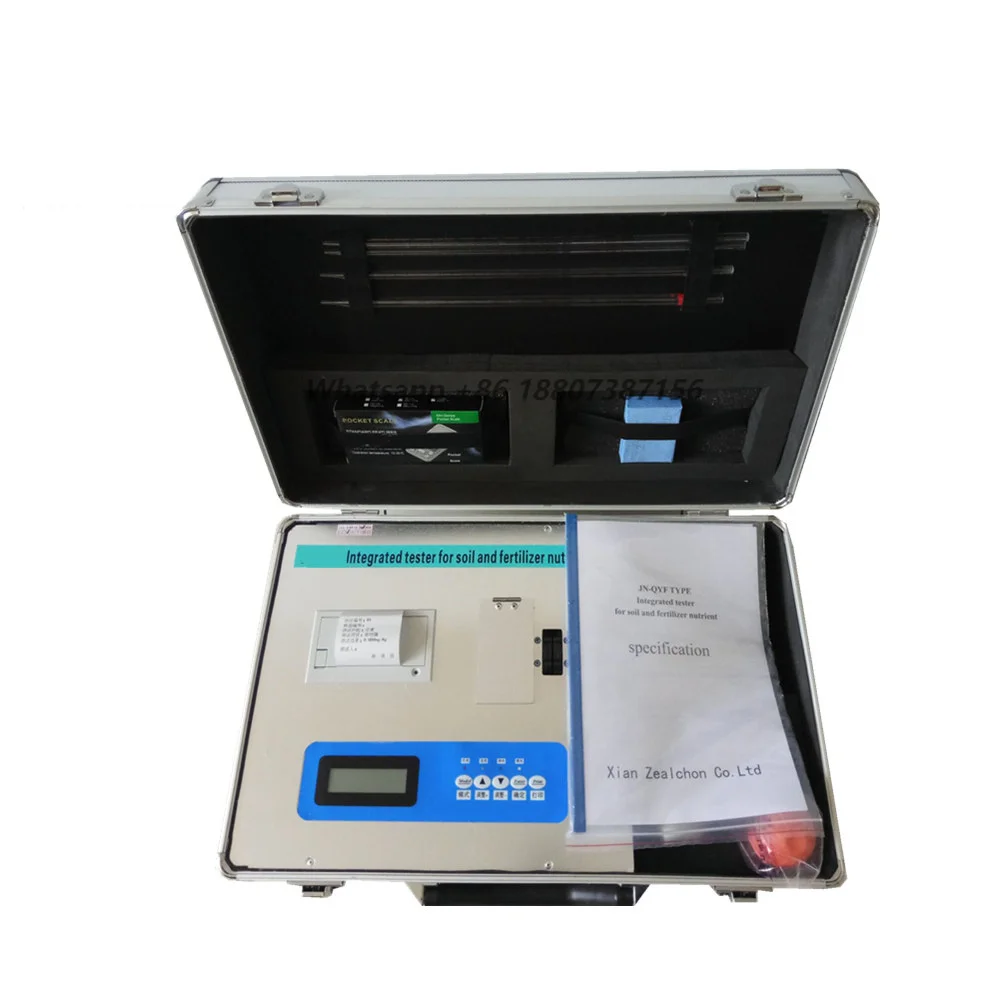 Digital High Accuracy Liquid NPK Fertilizer Soil Trace Elements Nutrient Tester with pH Testing IP55 Protection 1 Year Warranty