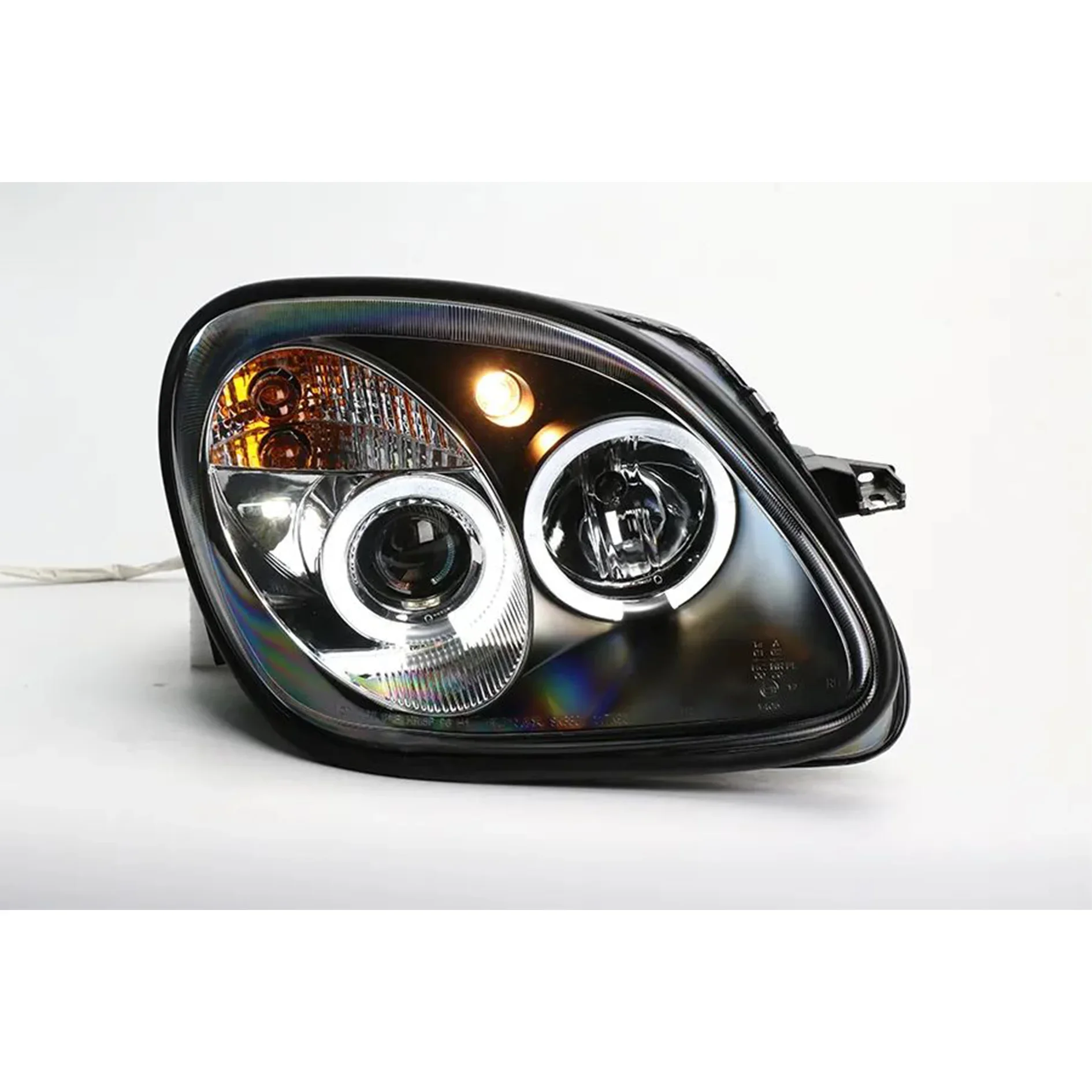 Manufacture Full Led Dynamic Sequential With Single Vision Lens Head Light Assembly 1996-2003 Black For Audi SLK R170