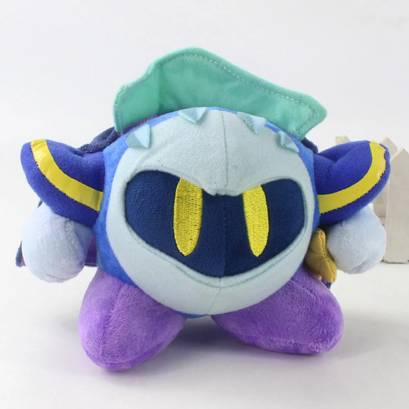 

20cm Meta Knight Kirby Plush Toy Stuffed Doll Small Size Cartoon Anime Star Hug Pillow Gift for Kids Birthday Room Decoration