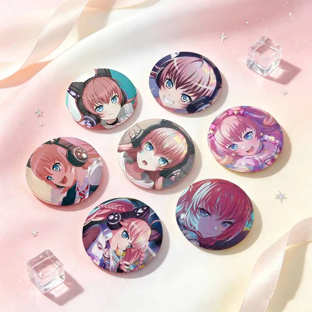 Tamade Chiyu BanG Dream Anime Badges 25 32 44 58 75 Mm Round Cosplay Pin Bag Decor Fans Collect Friends Gifts Brooch Souvenir