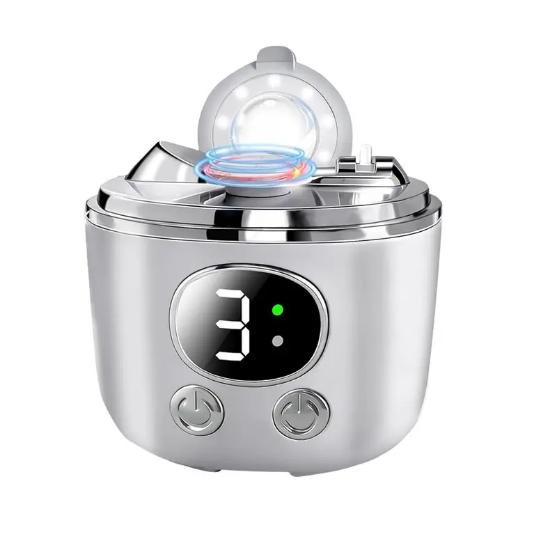 USB Rechargeable Electric Nails Clipper& Baby Nails Trimmer-Magnifier Included, 3-Speed Settings, LED Light, Storage Box Gear
