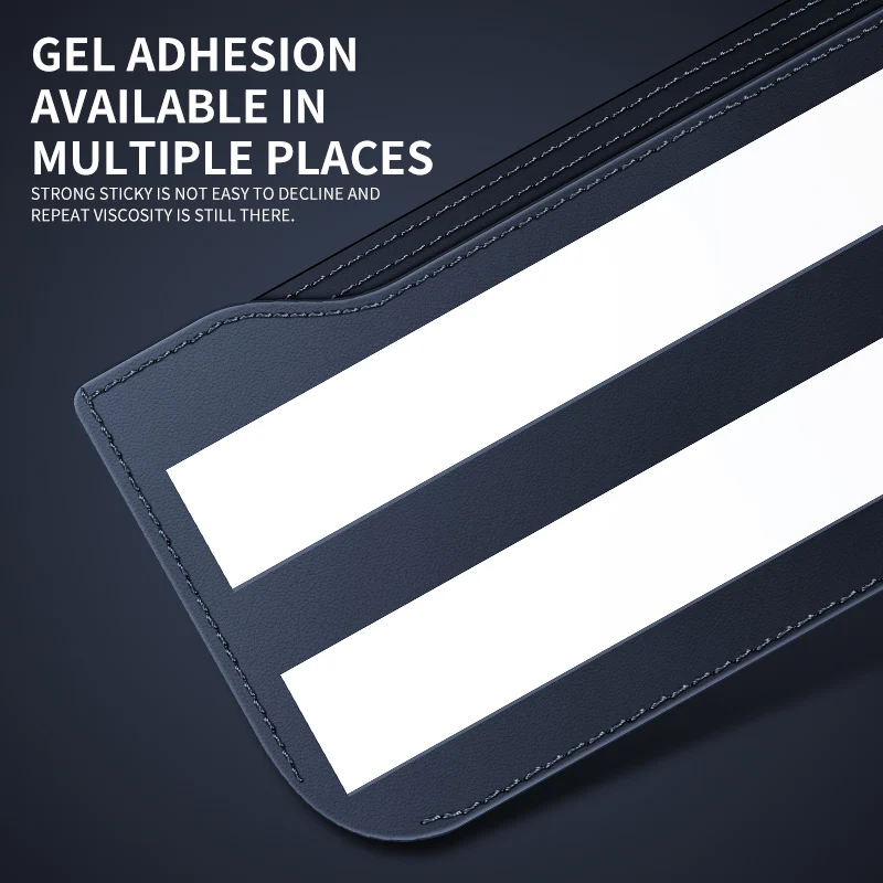 Car Net Storage Bag Car General Storage Box Multi-Functional Storage Bag Mobile Phone Bag Hanging Bag Paste Type