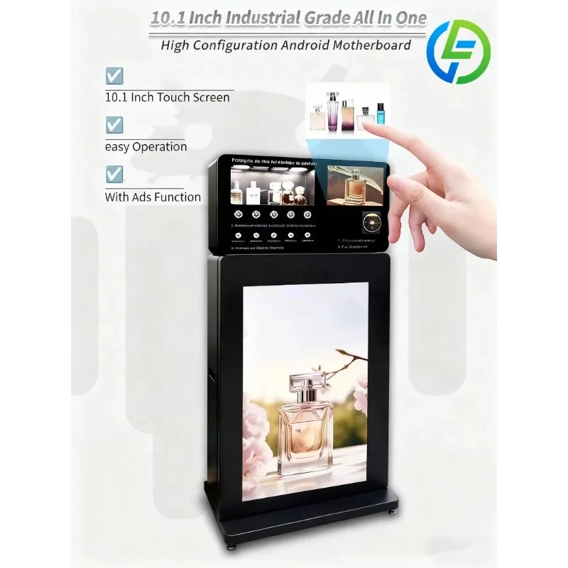 Customized Perfume-vending-machine-for-sale Spray Self Wall Mounted Machines Fragrance Credit Card Automatic Mini Sample