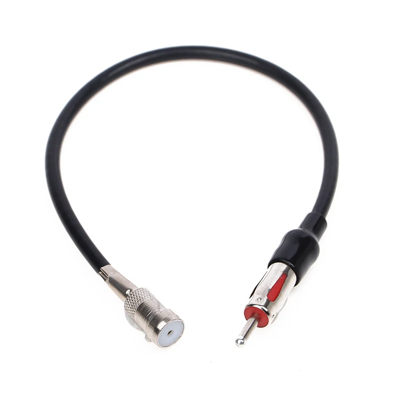 ISO To DIN Cable For FM AM Antenna Audio Converter Car Stereo Head For DAB Car Radio Exterior Part Car Radio Antenna Adapter