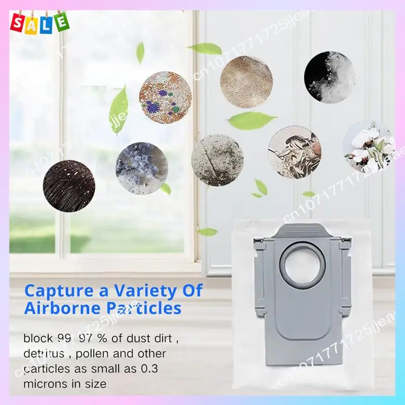 B66C Replacement Parts Dust Bag For Roborock QV 35A / QR 598 / QR 798 Vacuum Cleaner Accessories 12PCS