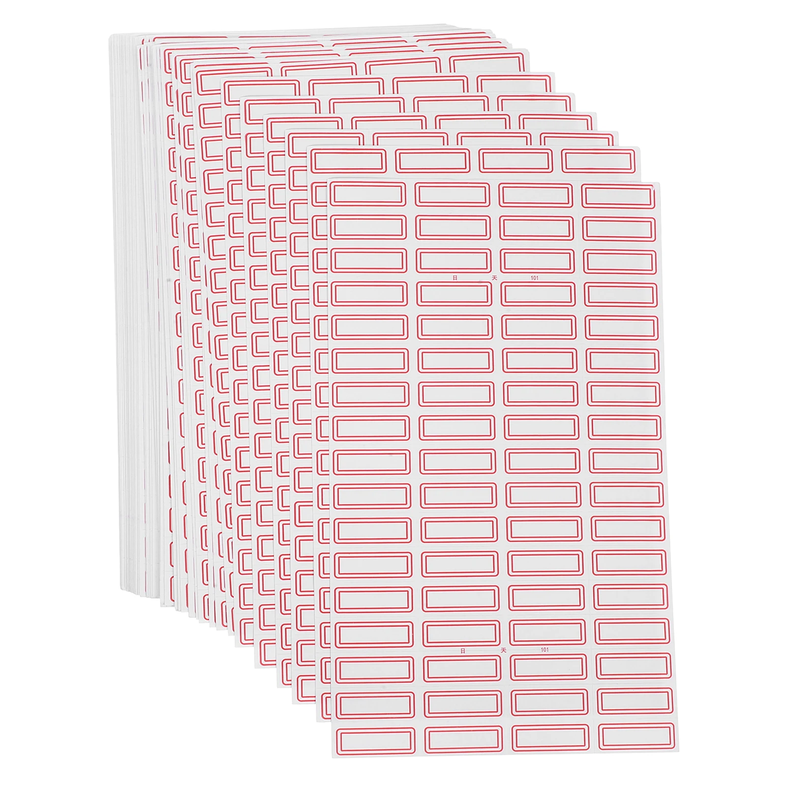 

68 Sheets Adhesive Label Paper Stickers Reusable Blank Address Labels Mailing Freezer Folder Return Address Labels For Printer