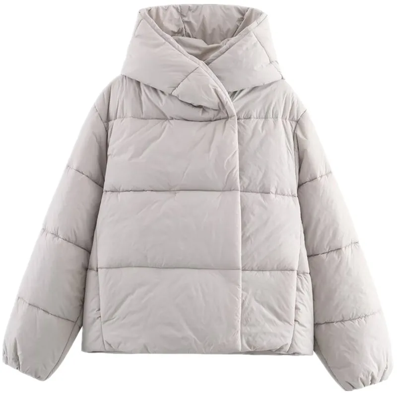 

Новое зимнее поступление, женское длинное хлопковое джемто с капюшоном Sve, дизайнерское пальто Sense для поездок на работу, женская верхняя одежда 2025