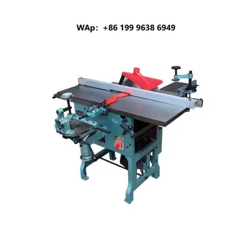 260/310MM Planing Width 120mm Thicknesser Benchtop Plane Wood Press Planer Tenoning and Drilling Woodworking Combined Machine