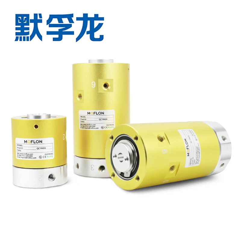 

3 Way High Speed Pneumatic Rotary Joint Air Slip Ring for Cylinder Gas Distribution Loop