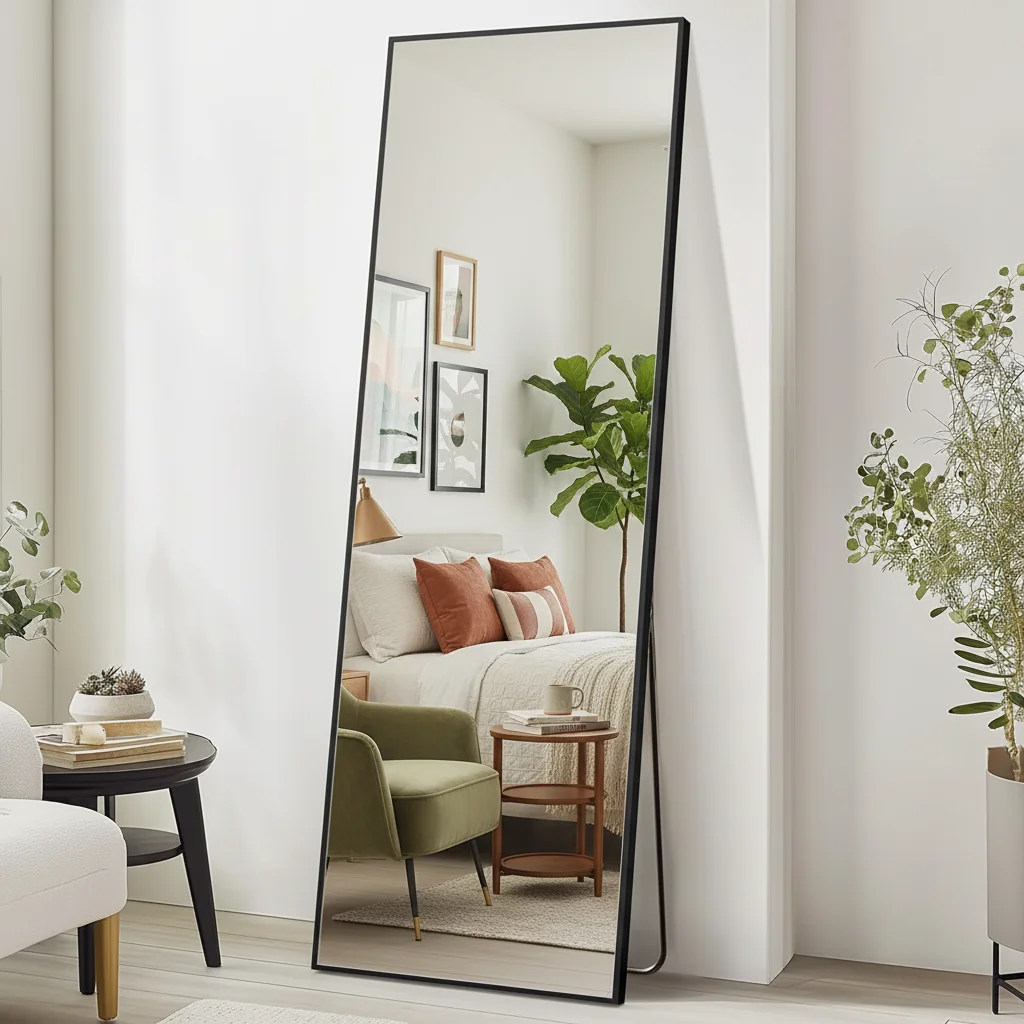 

71"x26" Full Length Standing Mirror, Large Floor Mirror for Dorm or Home, Stylish Daily Use Decor