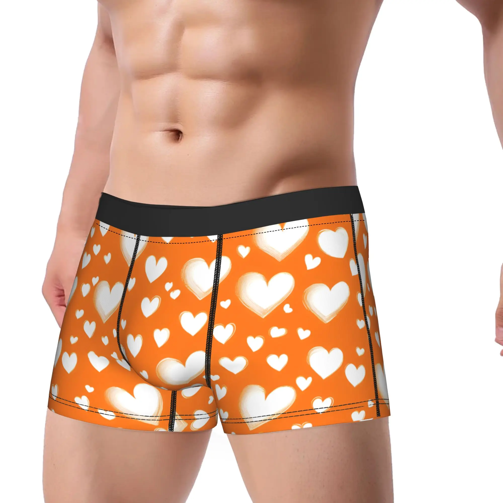 Red Heart Love Heart boyfriend Merch Boxers Briefs Funny Underwear  Boxer Underpants Gag Gift For Men