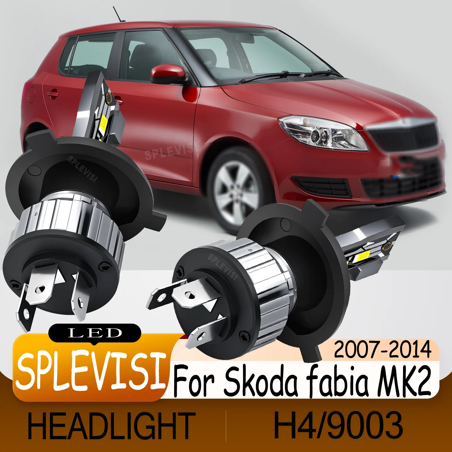 

Durable and Long-Lasting​ 3-Year Warranty LED Headlight For Skoda fabia MK2 2007-2014 2007 2008 2009 2010 2011 2012 2013 2014