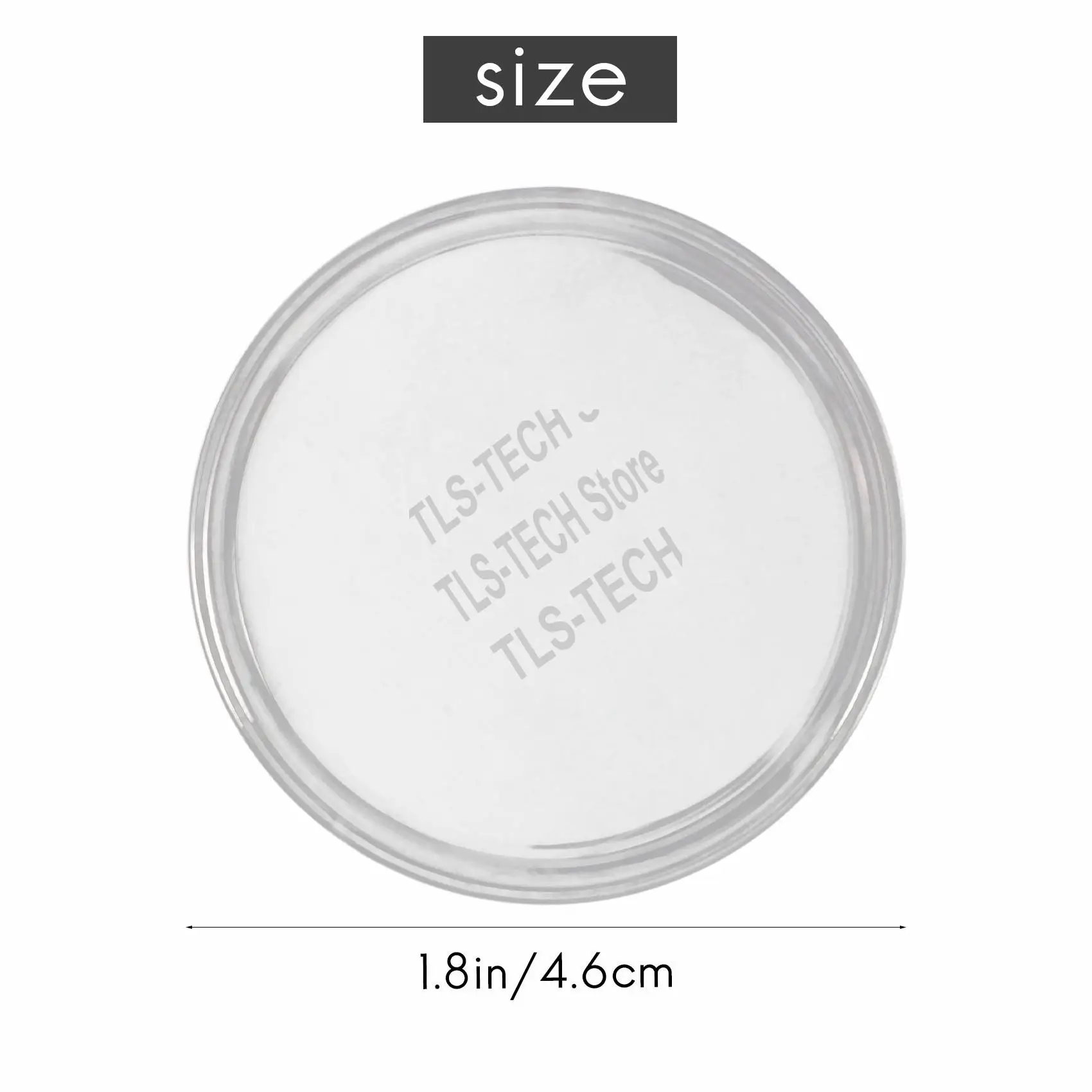 46 Mm Coin Capsules Holder And Protect Gasket Coin Holder Case Box For Coin Collection Supplies (8 Sizes, 30 Pieces)-PZZW