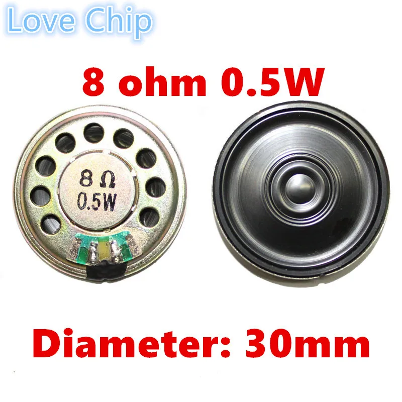 New Ultra-thin Mini speaker 8 ohms watt 0.5W 8R 32R 16 ohms Loudspeaker Diameter 20/23mm 27mm 28mm 30mm 36mm 40mm 45mm 50mm 57mm