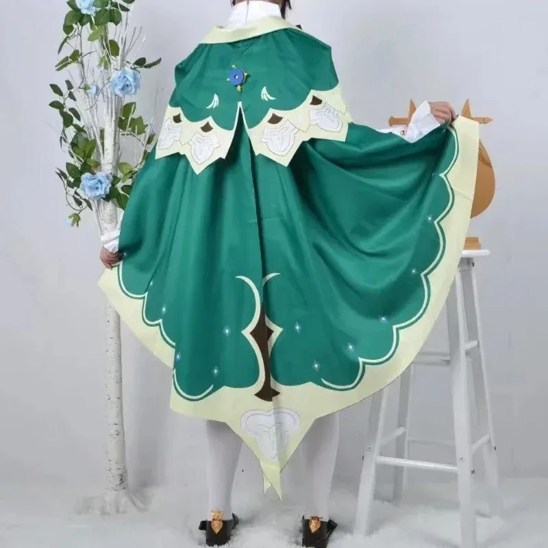 Хорошее качество Genshin Impact Venti, костюмы для косплея, парик, аниме-платье, двадцать костюмы на Хэллоуин для женщин, одежда Лолиты, униформа