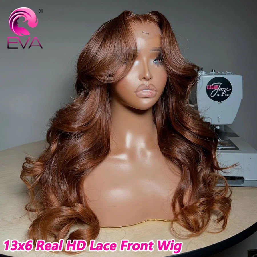 250% 13X6 Reale HD Parrucche Frontali Del Merletto Evidenziare Parrucche Ondulate Parrucche Dei Capelli Umani Bye Bye Nodi Parrucche Dell'onda Del Corpo Capelli Brasiliani Per La Donna