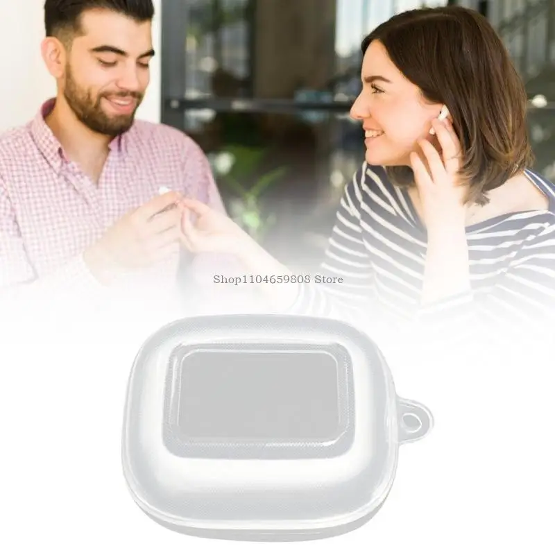 

Clear Earbud Case Flexible Shockproof Cover Earbud Case for Live Beam 3