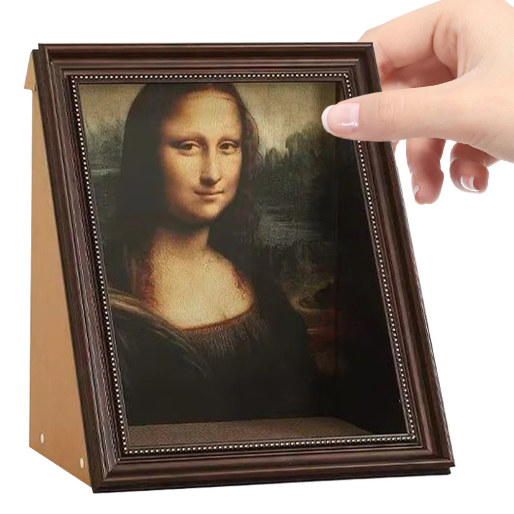 

Mona Lisa Cat Nest Oil Painting Cat Bed Multi-Function Art Frame Cat House Decorative Sleeping Bed Pet Supplies