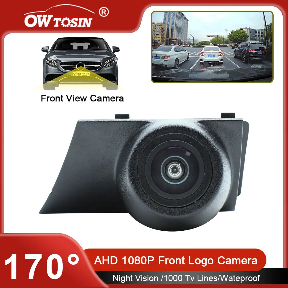 AHD 1080P 170° Fisheye Car Front Camera For Volkswagen VW Golf 7 Mk7 Facelift 2018 2019 2020 2021 Vehicle Logo Front View Camera