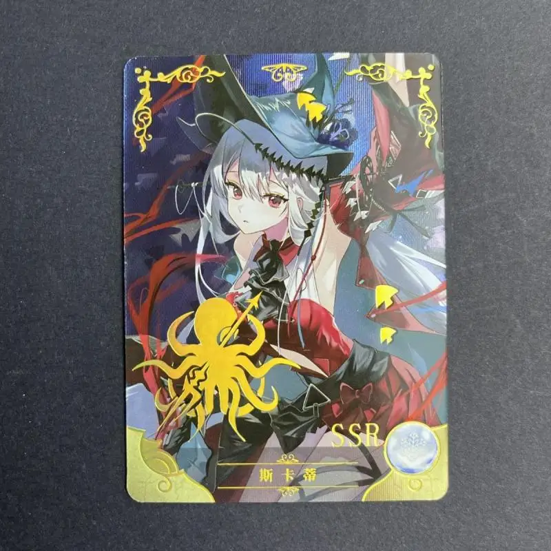 Dea storia 1 m12 SSR Card Anime Figure Hoshino Ai Kugisaki Nobara Cartoon Game Collection Bronzing Flash Card gioco da tavolo giocattoli