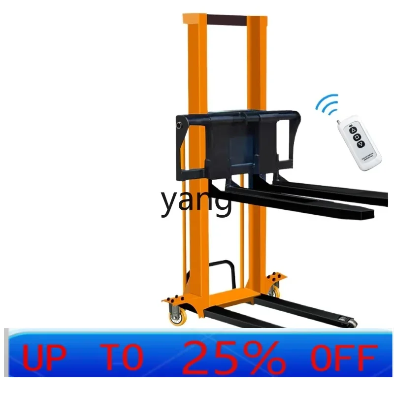 

LTT electric fork loading and unloading artifact stacker truck small handling automatic lift truck portable