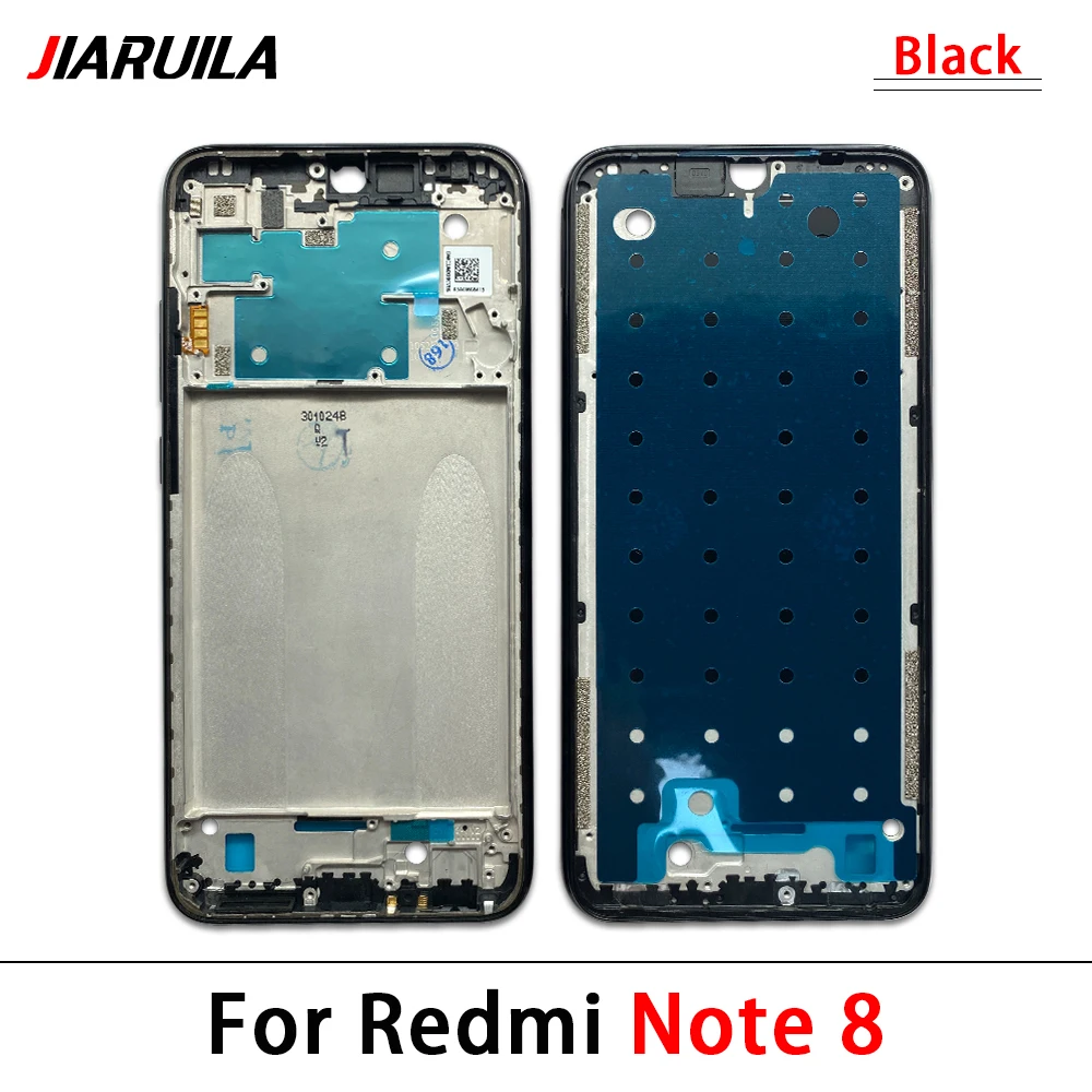 New For Xiaomi Redmi Note 7 8 9s Pro Front Housing LCD Frame Screen Bezel Holder Replacement Parts