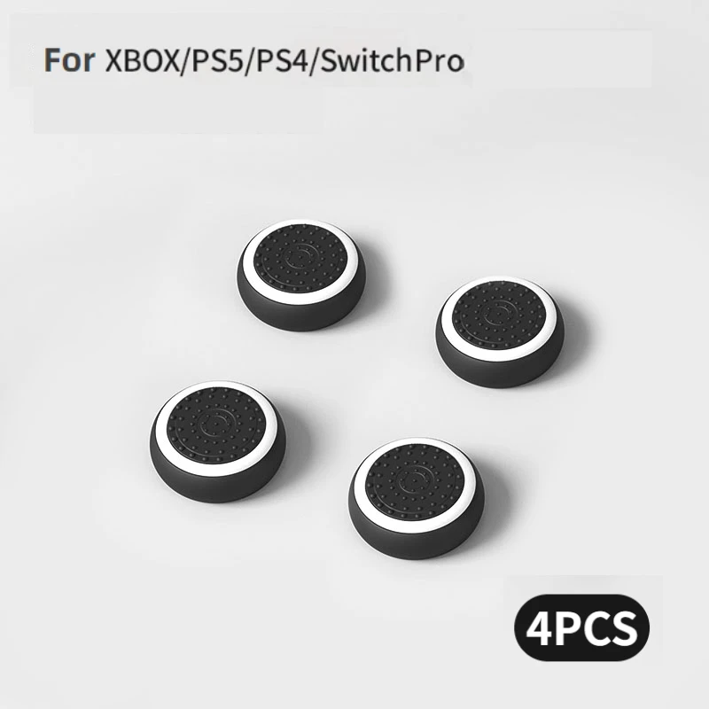 4pcs Analog Joystick Luminous Thumb Stick Grip Caps Case for PS5 PS4 Xbox 360 One Series X Switch Pro Controller Cover Accessory