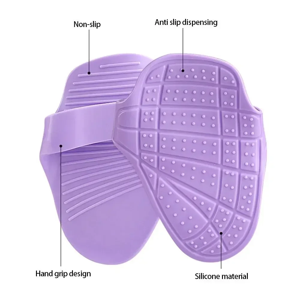 1 Paar Silikon-Griffpolster für Gewichtheben, Handschuhe, rutschfeste Handflächenschutz-Handgriffe für Unisex, Hantel, Klimmzug, Krafttraining – Detail 7