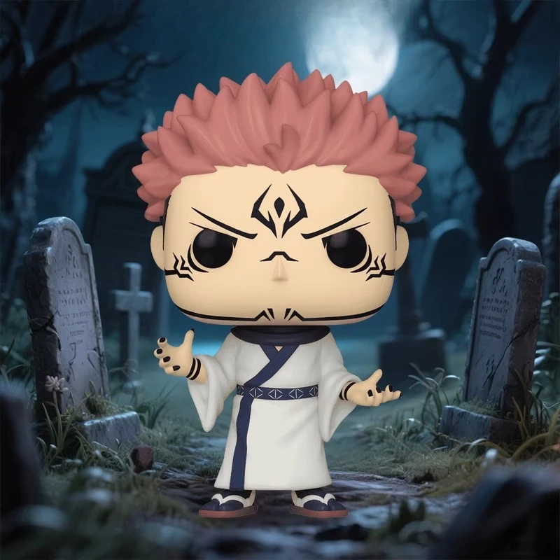 

Genuine Edition FUNKO POP《Jujutsu Kaisen》Sukuna Yuji ItadoriAnime Action Desktop Decoration Ornament ModelToys Collectible Model