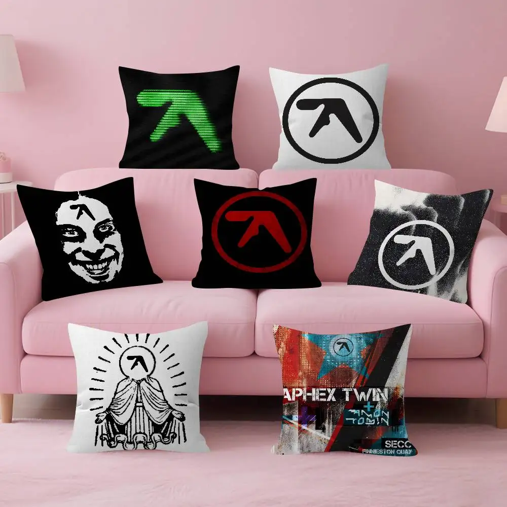 Klassischer A-Aphex T-Twin Musician Kissenbezug im Ahorn-Design, Happy Autumn Harvest Dekor, Feiertagsdekoration, Kissenbezug