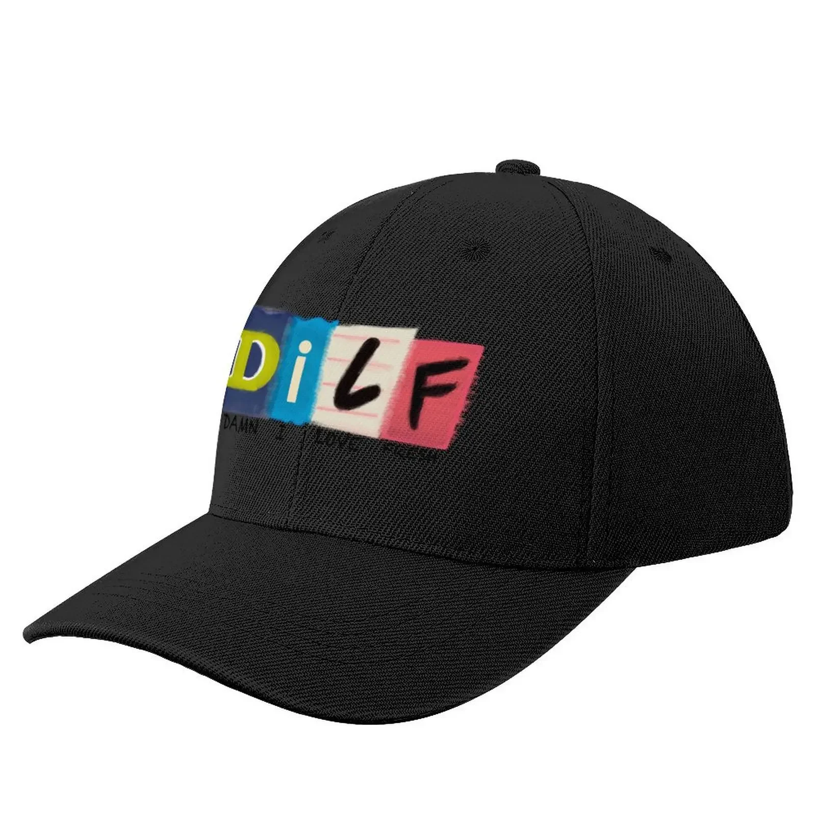 FRESH DILF Baseball Cap Luxury Hat beach hat Military Cap Man Golf Hat Boy Women's