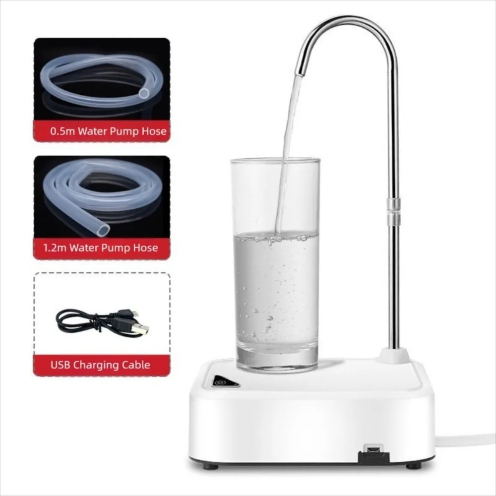 Universal Automatic Water Dispenser Pump Low Noise USB Charging Portable Water Dispenser with Tube Drinking