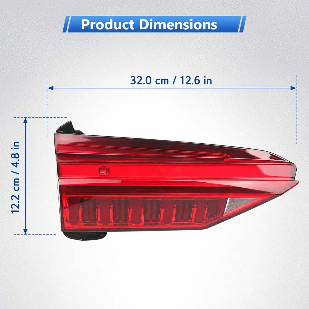 Inner Tail Light Assembly 4KD945093, 4K5945093, 4KD945094, 4K5945094 For Audi A6 C8 Sedan 2019-2023 Car accessories - view 4