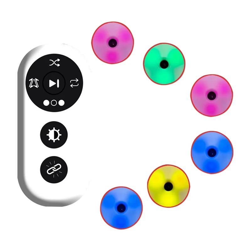 

6Pcs Reaction Training Light Kits Set Children Physical Fitness Training Lamp Speed Agility Response Equipment For Home